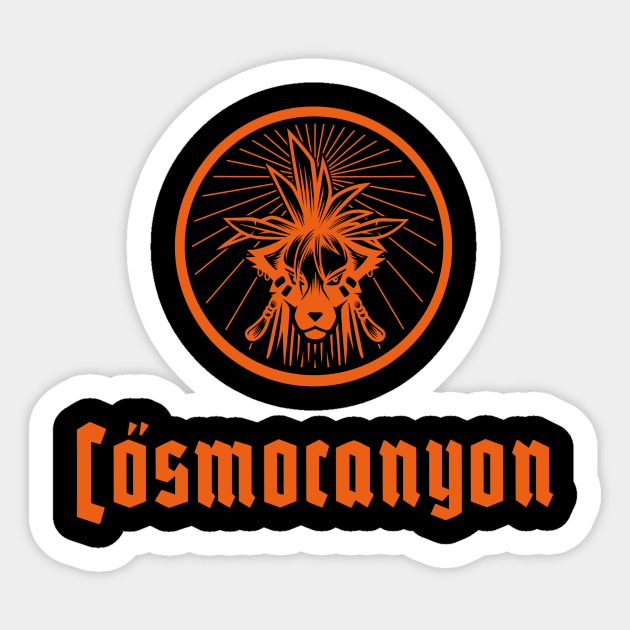 Cosmo Canyon Sticker by Alundrart